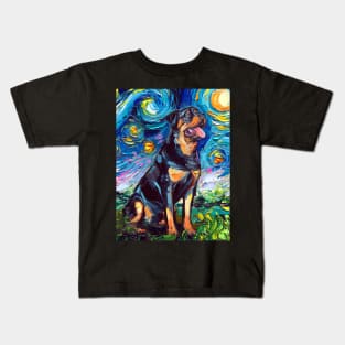 Rottweiler Night 2 Kids T-Shirt